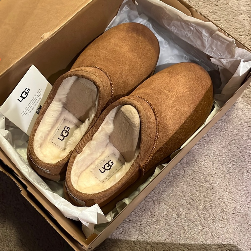 Chestnut Ugg slippers